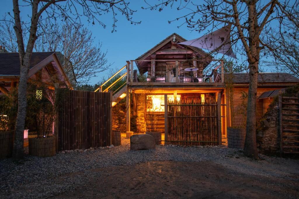 La Cabane Des Colibris Rieupeyroux  Luaran gambar